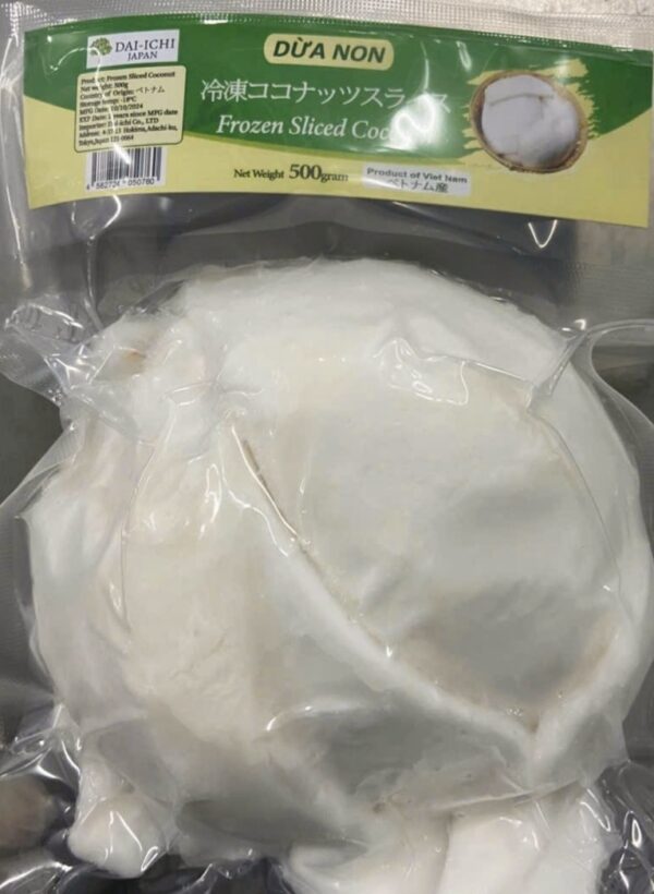 Coconut chunks (young)