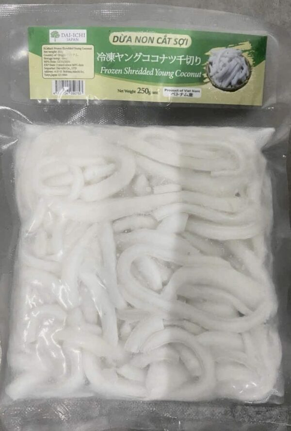 Shredded coconut (young)