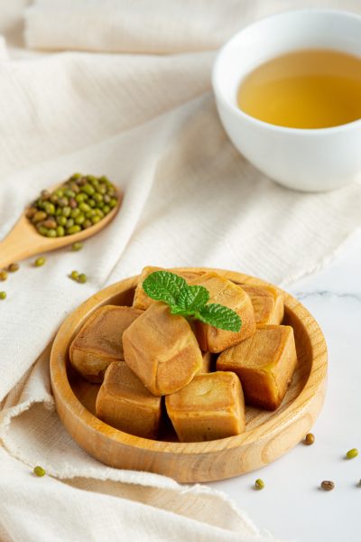black bean sweet dessert dish